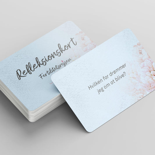 Refleksionskort - Manden - Fertilitetsrejsen